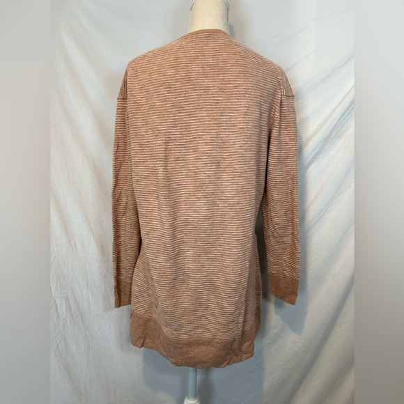 Madewell Summer Ryder Blush Stripe Open Cardigan Sweater XS - Picture 2 of 6